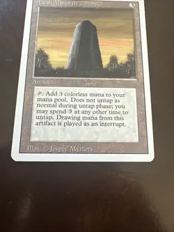 Basalt Monolith Revised MTG LP Artifact EDH Commander Vintage Legacy Colorless - Image 3