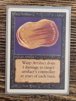 MTG Warp Artifact Unlimited LP - Image 1