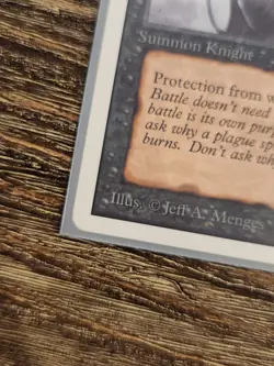 MTG Unlimited Black Knight LP - Image 2