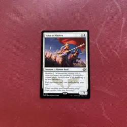 x1 Voice of Victory TDM Tarkir Dragonstorm MTG 33 RARE M/NM 1x - Image 1
