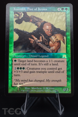 Kamahl, Fist of Krosa - 2002 Magic the Gathering - Onslaught Foil - Image 1