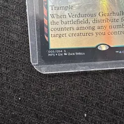 Verdurous Gearhulk Masterpiece Series: Kaladesh Inventions Foil - Image 2