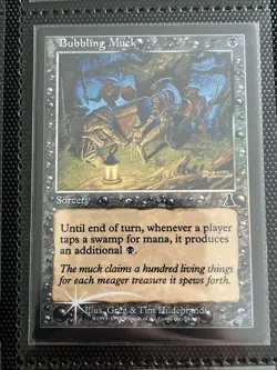 Bubbling Muck - Urza's Destiny FOIL - Mint - Magic the Gathering MtG - Image 1