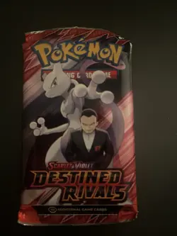 (VERY HEAVY) 22.31g Pokemon TCG Destined Rivals Booster Pack (SEALED)✅ - Image 2