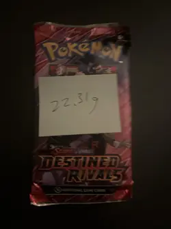 (VERY HEAVY) 22.31g Pokemon TCG Destined Rivals Booster Pack (SEALED)✅ - Image 3