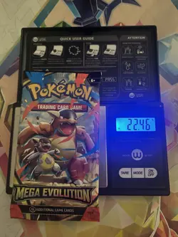 (HEAVY) 22.46g Pokemon TCG Mega Evolution Booster Pack (SEALED)✅ - Image 1