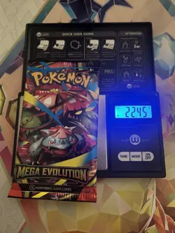 (HEAVY) 22.45g Pokemon TCG Mega Evolution Booster Pack (SEALED)✅ - Image 1