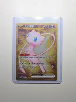 Pokemon Mew EX TCG 205/165 Scarlet & Violet Metal Card - Image 1