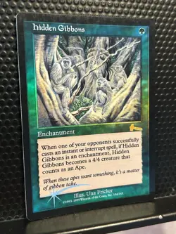 FOIL Hidden Gibbons | MtG Magic Urza's Legacy | English | Lightly Played (LP) - Image 2