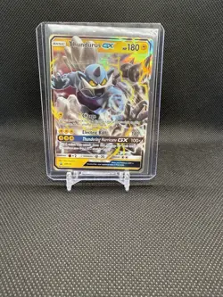 Pokemon Thundurus GX SM133 & Tornadus GX SM134 Black Star Promo Lot - Image 2