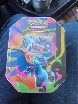 Pokemon TCG Mega Charizard x EX Tin - Image 1
