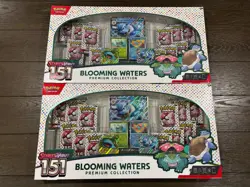 Pokemon TCG 151 Blooming Waters Premium Collection Box New/Sealed - Lot of 2 - Image 1