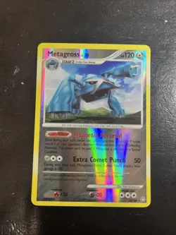 Pokemon TCG Metagross Reverse Holo Rare Legends Awakened 10/146 Near Mint NM - Image 1