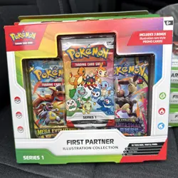 Pokemon TCG First Partner Illustration Series 1 7 Box Cases Factory Sealed - Image 1