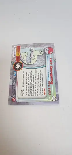 Topps 2000 Pokemon Dewgong #87 TV Animation Edition, Blue Label, Foil - Image 3