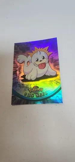 2000 TOPPS Chrome Pokemon Seel #86 TV Animation - Series 2 Holo Foil - Image 1