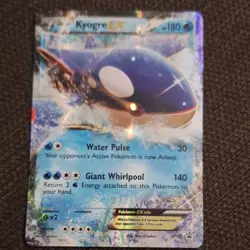 Pokemon TCG Kyogre EX XY41 XY Basic 180HP Promo Holo - Image 1