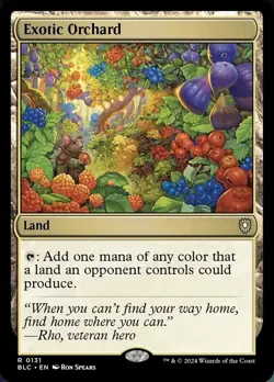 Exotic Orchard - Commander: Bloomburrow #0131 MTG Magic The Gathering - Image 1