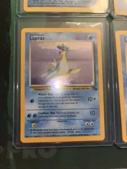 Pokemon TCG Holo Water Lot Lapras, Gyarados, Poliwrath, Dark Blastoise - Image 2