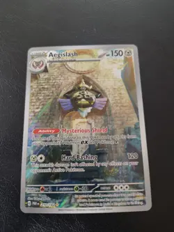 Aegislash 210/182 Pokemon TCG Sv04: Paradox Rift Illustration Rare - Image 1