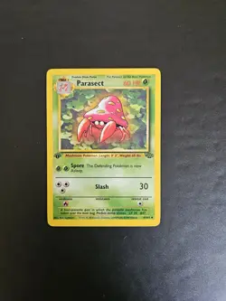 Pokemon TCG Parasect 41/64 1st Edition WOTC Jungle LP+ - Image 1