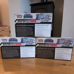 3 x Pokemon: Silver Tempest - Build & Battle Stadium - Sealed 36 booster packs - Image 2