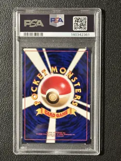 1997 Pokemon Muk Japanese Fossil Holo PSA 8 #89 - Image 2