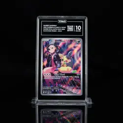 TAG 10 GEM MINT Marnie’s Morpeko SVP 206 Pokemon Promo Scarlet & Violet - Image 1