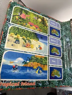 Pokemon SOUTHERN ISLANDS English BINDER ONLY *NO CARDS* WOTC 2001 - Image 3