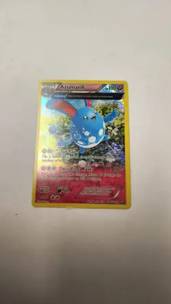 Pokemon TCG Azumarill 104/160 XY Primal Clash Holo Rare Card NM - Image 2