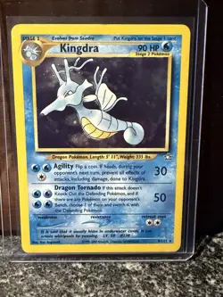 Pokemon Kingdra Unlimited Holo Rare TCG Card Neo Genesis - Image 2