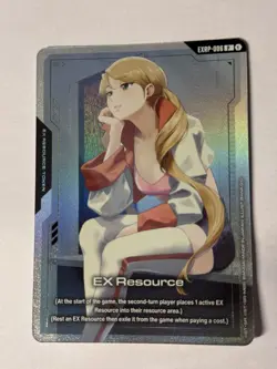 Gundam Card Game EX Resource EXRP-006 English Single Card Lafter Frankland - Image 1