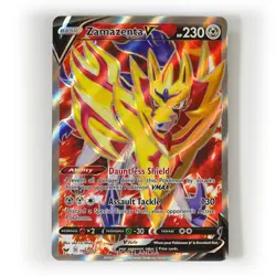 Pokemon - Zamazenta V - 196/202 - SWSH Sword & Shield - Full Art Card - Image 1
