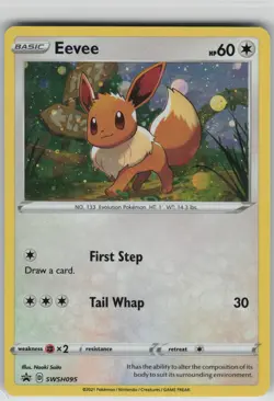 Eevee Promo SWSH: Sword & Shield Promo Cards SWSH095 NM - Image 1