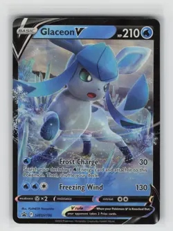 Glaceon V - Promo SWSH: Sword & Shield Promo Cards SWSH196 NM - Image 1