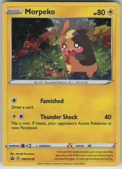 Morpeko Promo SWSH: Sword & Shield Promo Cards SWSH116 NM - Image 1