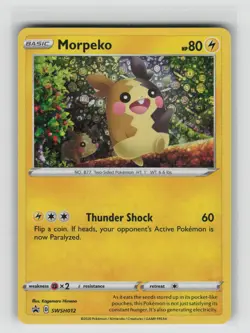 Morpeko Promo SWSH: Sword & Shield Promo Cards SWSH012 NM - Image 1