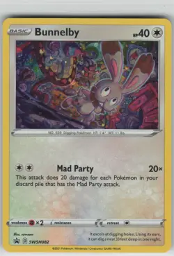Bunnelby - Promo SWSH: Sword & Shield Promo Cards SWSH082 NM - Image 1