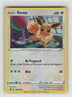 Eevee Promo SWSH: Sword & Shield Promo Cards SWSH212 NM - Image 1