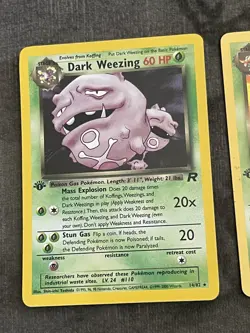 Pokemon TCG - WOTC - Team Rocket 1st EDITION 2*RARE Card Bundle - NM - Image 2