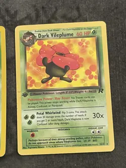 Pokemon TCG - WOTC - Team Rocket 1st EDITION 2*RARE Card Bundle - NM - Image 3