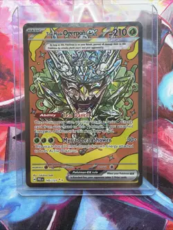 Pokemon TCG Teal Mask Ogerpon EX 145/131 Sv: Prismatic Evolutions Card - Image 1