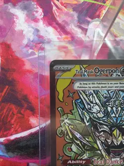 Pokemon TCG Teal Mask Ogerpon EX 145/131 Sv: Prismatic Evolutions Card - Image 3