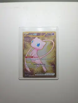 Pokemon TCG Scarlet & Violet 151 Mew EX Metal Card 205/165 - Image 1