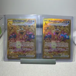Charizard ex 228/197 LOT OF 2 Obsidian Flames SV03 Gold Card Pack Fresh - Image 1