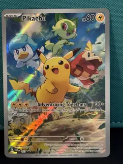 Pikachu 027 Sv: Scarlet & Violet Promo Cards Holo - Image 1