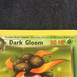 Dark Gloom 36/82 Team Rocket 1st Edition Uncommon 2000 Pokemon TCG Card English - Image 5