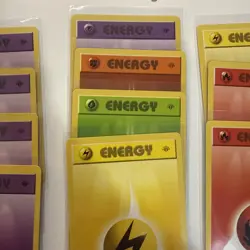 Pokemon Energy TCG 1st Edition Energy 14 Card Lot - Image 3
