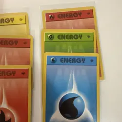 Pokemon Energy TCG 1st Edition Energy 14 Card Lot - Image 5