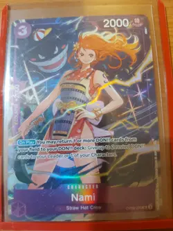 One Piece TCG OP09-070 Nami Promo Alt Art Premium Card Selection Vol 4 - Image 2